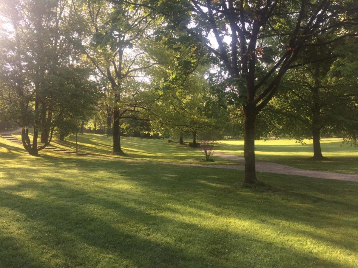 שווביש האל Tiny Ferienwohnung Am Stadtpark מראה חיצוני תמונה